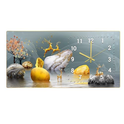 创意钟表挂钟客厅沙发背