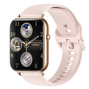 Q19MAX时尚智能手表真心率血氧监测蓝牙通话IP68防水智能健康监测