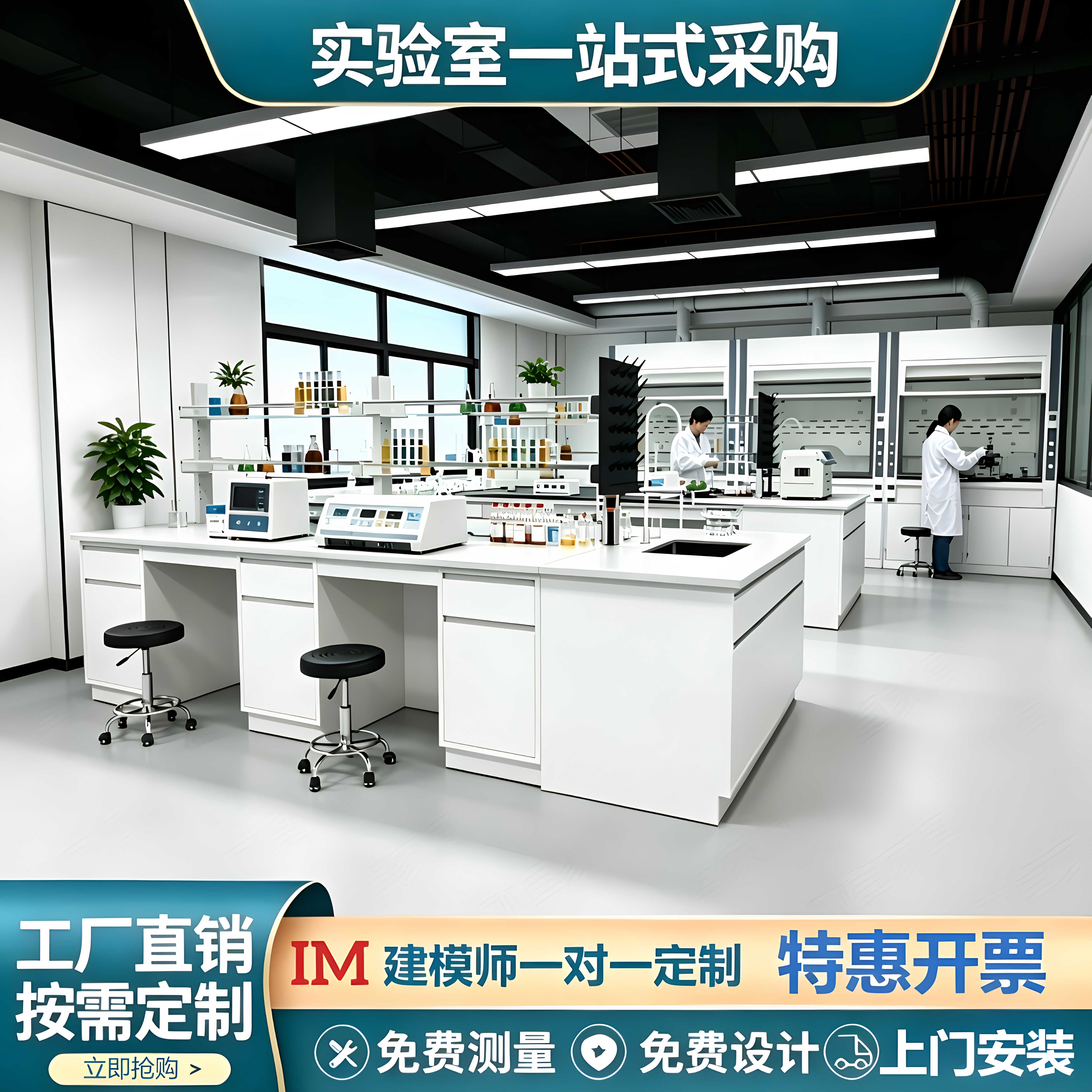 全钢实验台化验室工作台钢木实验室中央台可定制上门安装免费测量