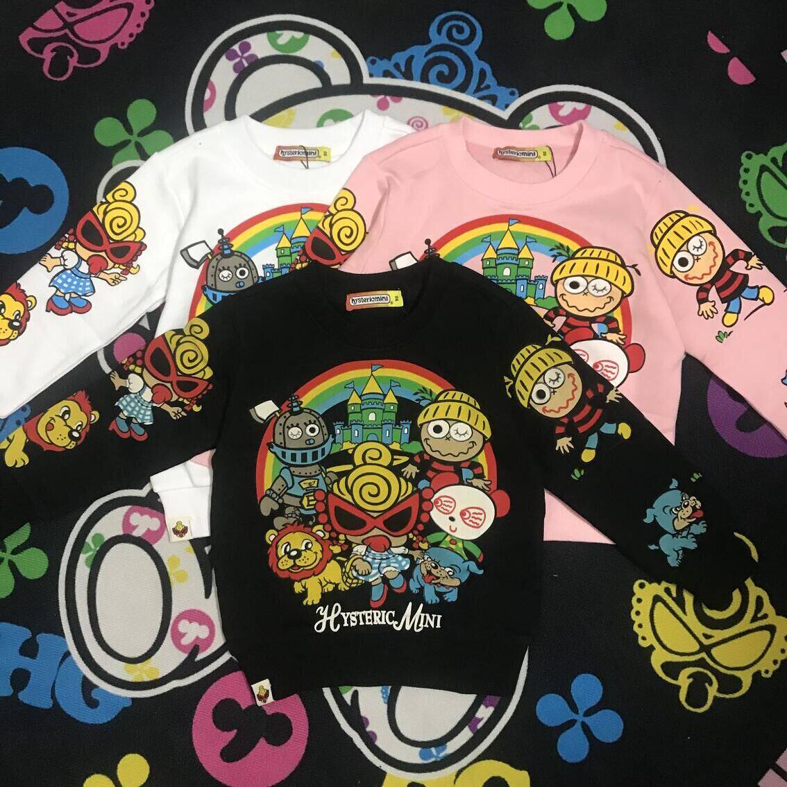 秋冬款黑超奶嘴童装儿童圆领加绒卫衣男童宝宝卡通印花长袖上衣