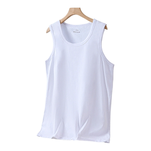 北极绒男士背心纯棉夏季无袖青少年男式大童打底全棉运动内穿汗衫