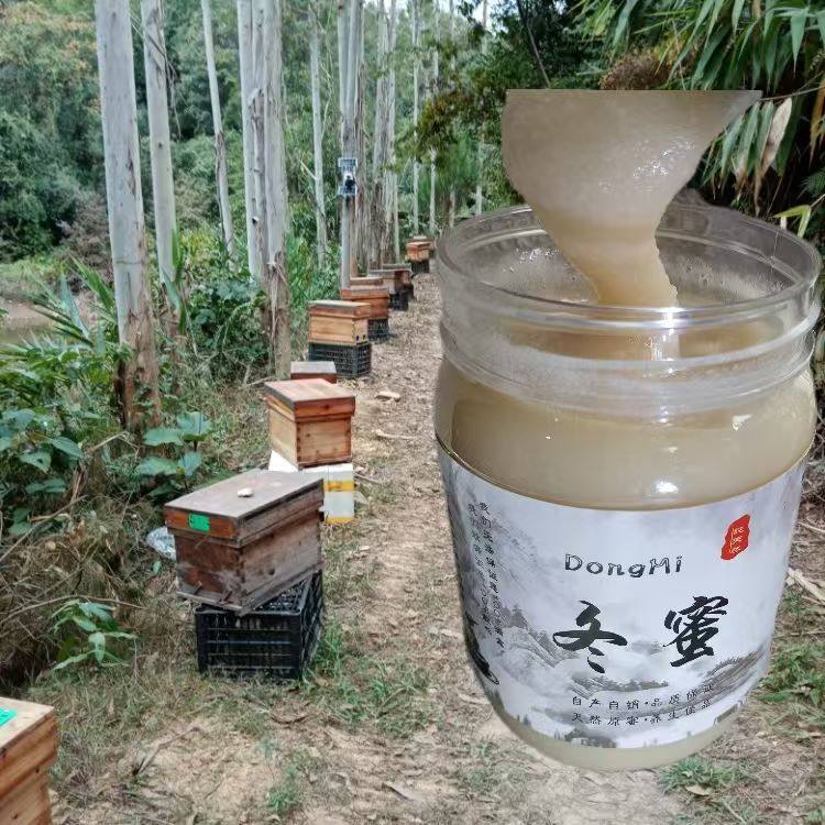 纯正蜂蜜鸭脚木蜜冬蜜百花蜜木桶土蜂蜜洋槐荔枝椴树孕妇真蜜