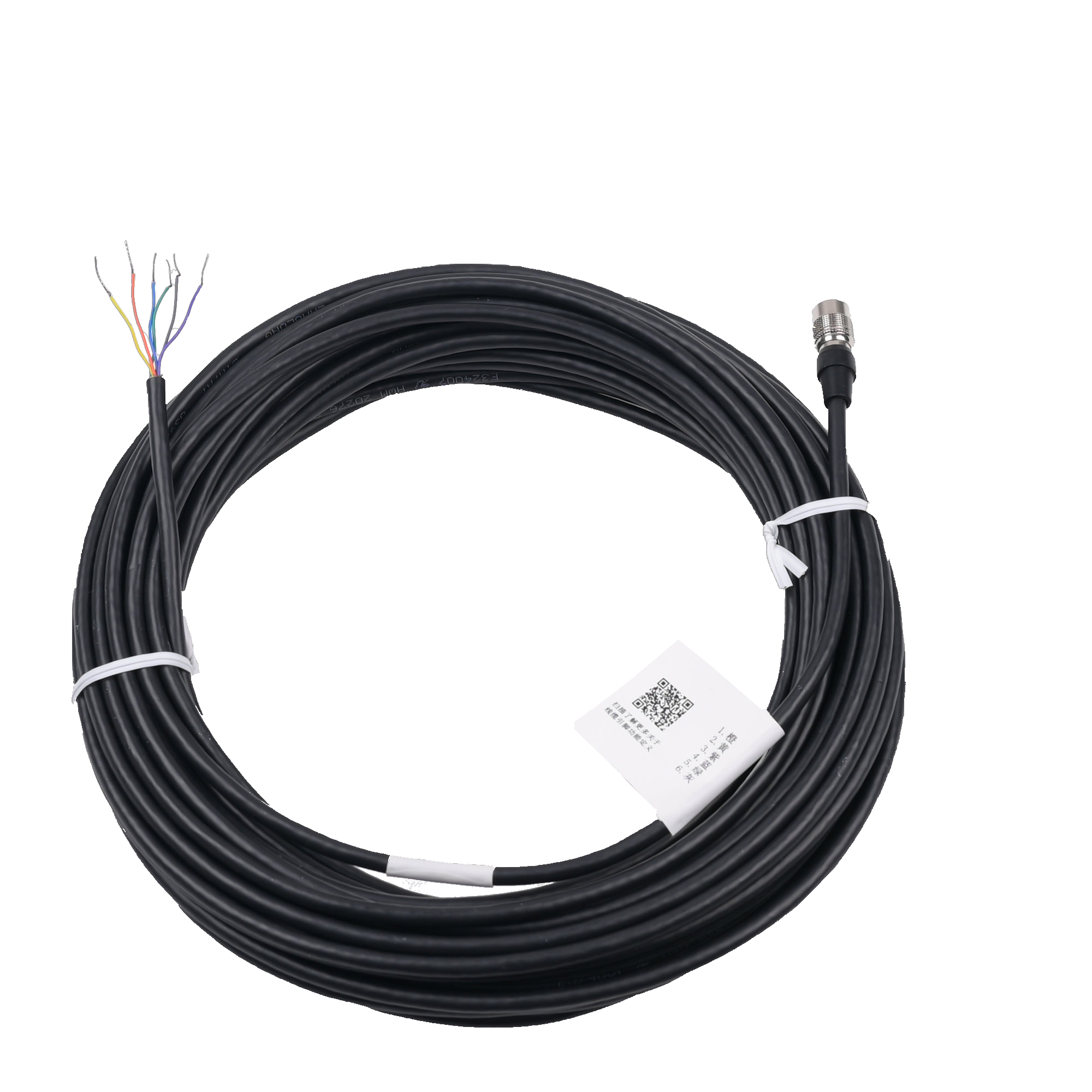 MV-ACP-H6p-open-ST-25m海康工业相机6-Pin P7标准I/O&电源线海康