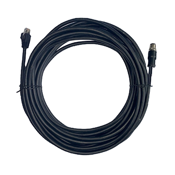 海康立体相机工业线材MV-3DA-E-M12A8pF-RJ45-HFS-10m  M12转RJ45