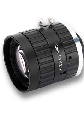 长步道工业镜头FA0802D 8mm 2/3