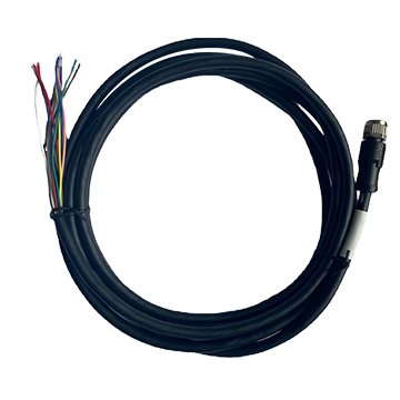 海康立体相机工业线材MV-3DA-P-M12A12pF-open-HFS-10m M12-12P