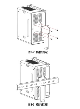 海康视觉控制器 横排安装支架 VC3000导轨挂式支架配件包 配件包