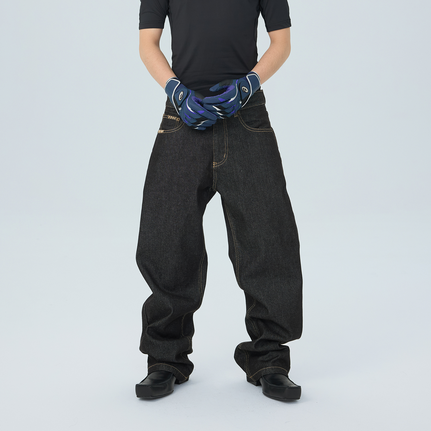 ASTT25FW手缝针脱浆直筒原牛