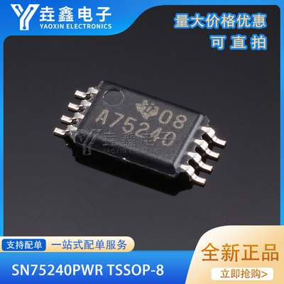 SN75240PWR丝印A75240全新