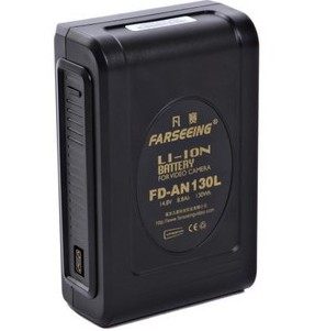FARSEEING凡赛FD-BP130L摄像机电池V口130W摄像机电池