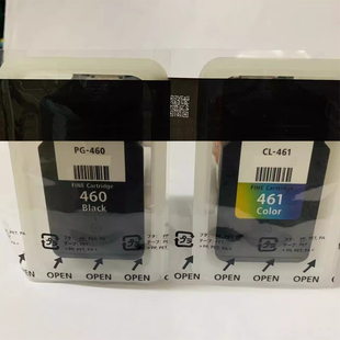 TS7740原装 TS5340 打印机 CL461彩色PIXUS 适用佳能PG460墨盒黑色