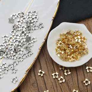 鸽子双通牌穿珠玫瑰念珠配件意大利进口意卡米诺串珠合金保色