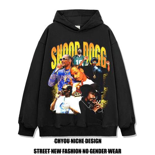 SnoopDogg嘻哈说唱连帽卫衣