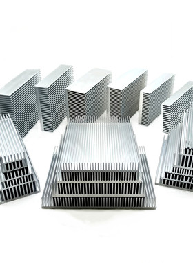 铝型材散热片电子路由散热器CPU主板 DIY散热芯片降温铝块 多规格