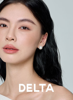 DELTA澳白珍珠耳钉纯银耳环无耳洞耳夹女通勤轻奢高级感新款耳饰