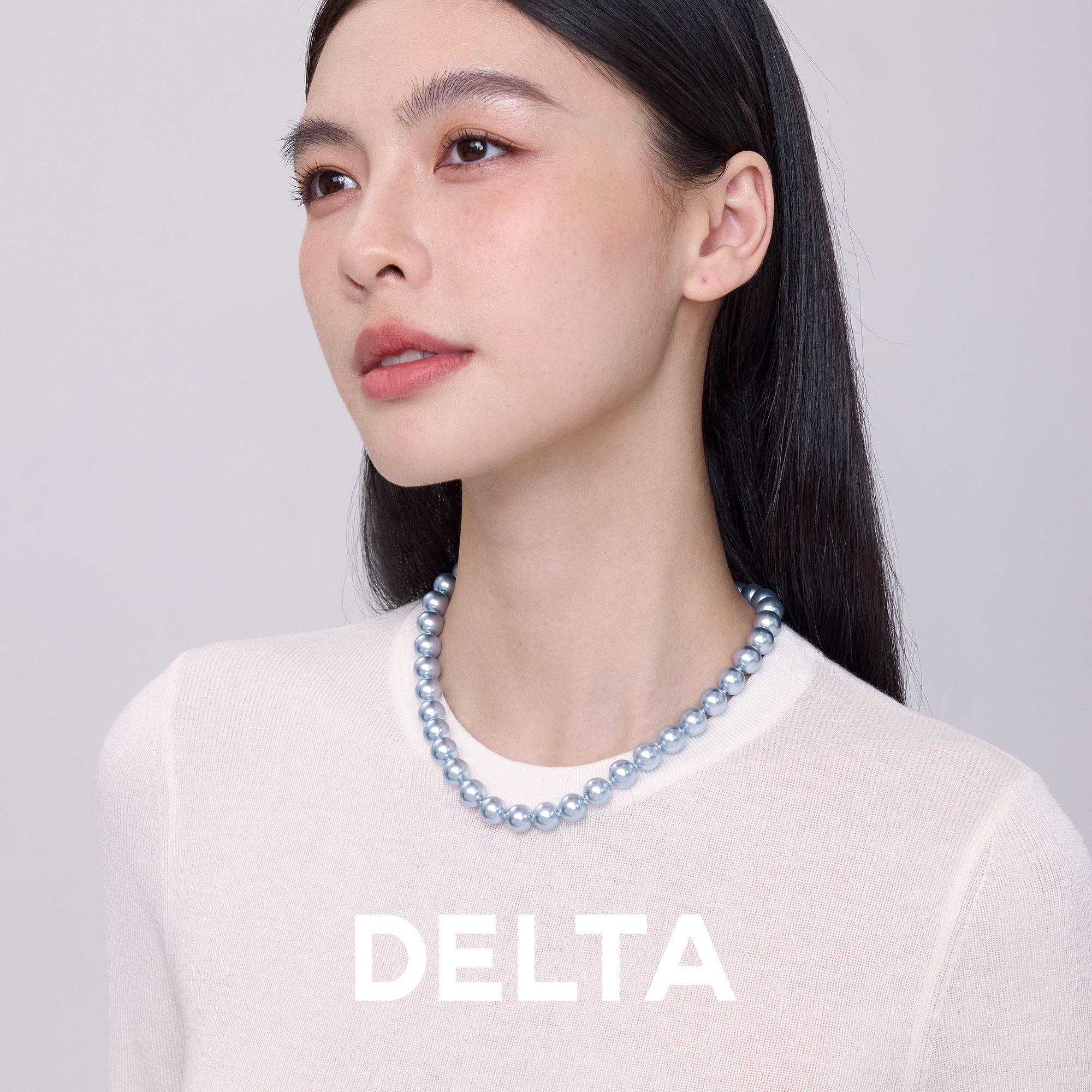 真多麻珍珠项链女款2026新款串珠锁骨链颈链高级感轻奢小众精致饰