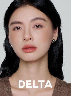DELTA大溪地黑珍珠耳钉s925纯银无耳洞耳夹女气质轻奢高级感耳饰