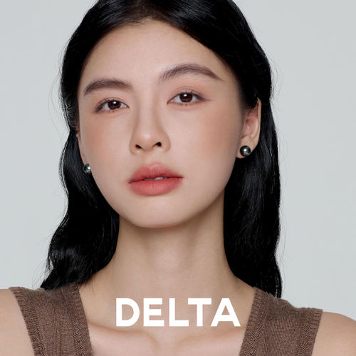 DELTA气质大溪地黑珍珠耳钉