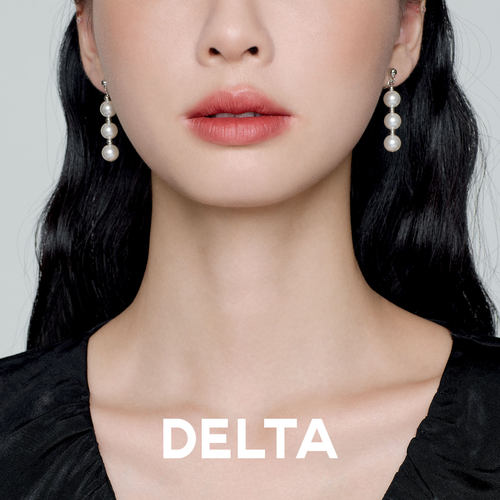 DELTA澳白珍珠小众设计感耳饰