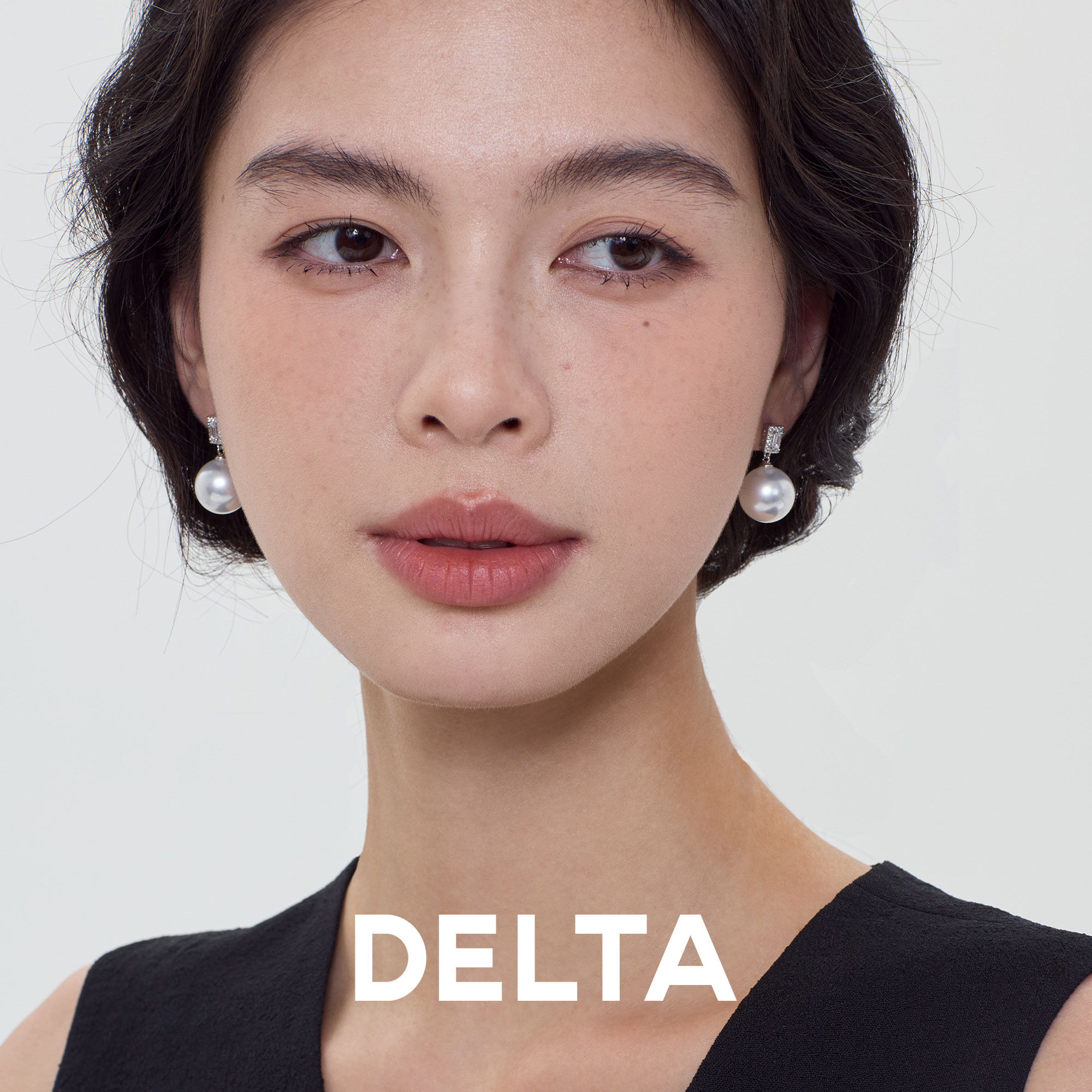 镶钻珍珠耳钉2025新款爆款