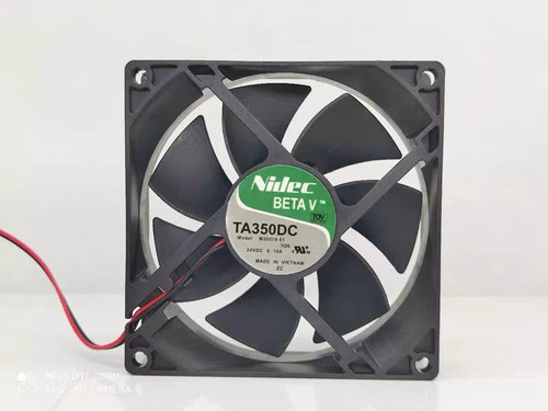 全新Nidec TA350DC M35519-51 DC24V 0.16A 9025变频器散热风扇