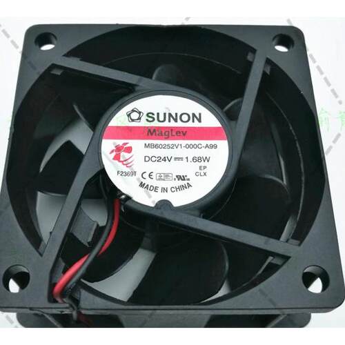 SUNON建准 MB60252V1-000C-A99 6025 6CM 24V变频器 磁浮轴承风扇