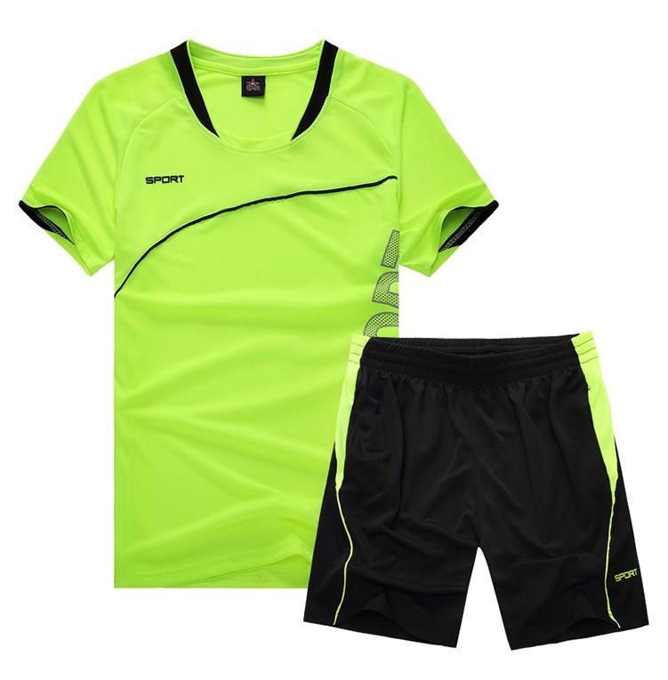 儿童运动套装男童速干衣中大童夏季跑步训练短袖大码小学生足球服