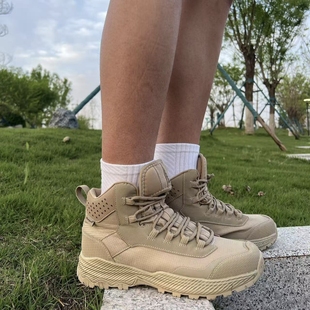 丹普森户外登山鞋沙漠靴防滑耐磨防风沙防穿刺防泼水徒步鞋情侣款