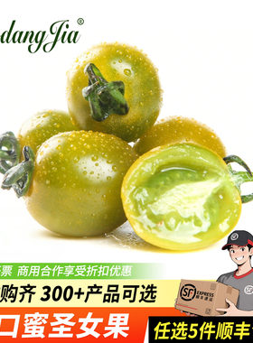 青口蜜圣女果新鲜小番茄绿宝石