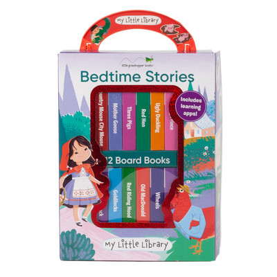 【预售】my little library: bedtime stories (12 board books & 3