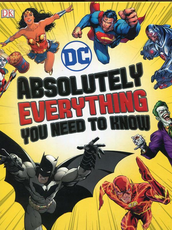 英文原版 DC Comics Absolutely Everything You Need To Know DC漫画图解 精装 全彩 DK百科书
