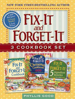 and forget-it box set: 3 slow cooker classics in 1 deluxe gift