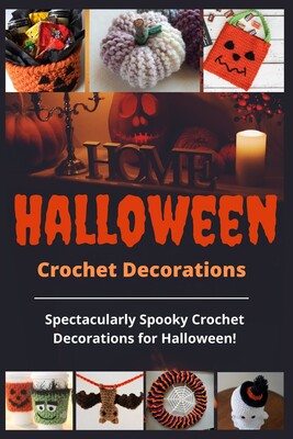 【预售】halloween crochet decorations: spectacularly spooky
