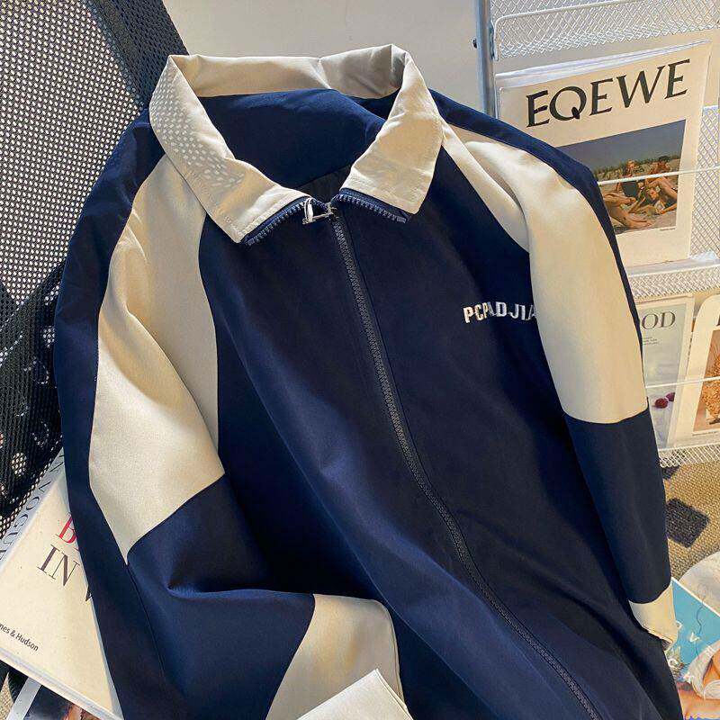 秋冬2026新款运动休闲棒球服情侣款春宽松百搭男士夹克外套1014e