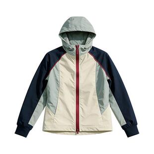 拼色轻薄透气拉链开衫 时尚 防晒服外套0325e 新款 防晒衣女2026夏季