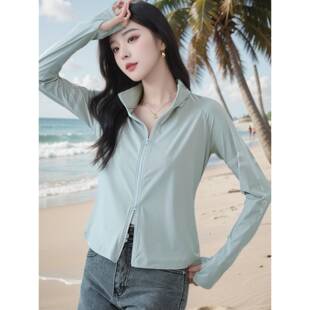 户外登山海滩海边冰开衫 新 瑜伽穿0325e 2026夏季 防晒服装