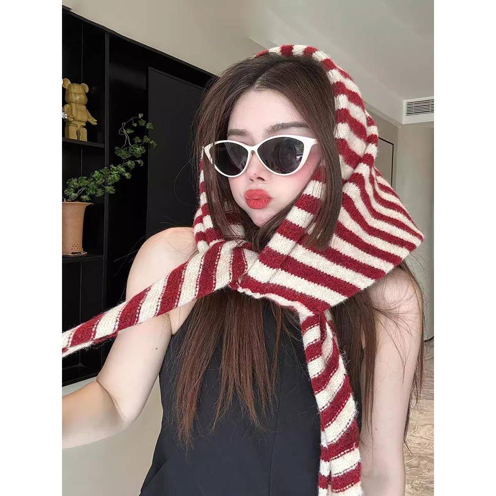 2025年秋冬季新款韩版时尚格纹围巾女高级感加厚保暖时尚1026u