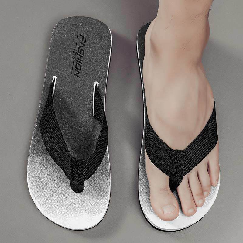 人字拖软底男广东人字拖夏季外穿夹脚拖鞋户外防滑软0519q