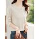 风格 圆领长袖 上衣春秋季 质地优雅轻盈成熟 法式 T恤0201e