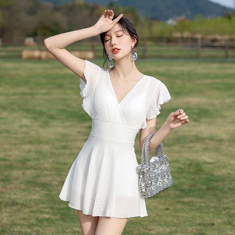 泳衣女绝美连身显瘦遮肚子保守钢托聚拢2026新款爆款微胖温0714r