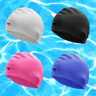 游泳帽男女士大号矽胶防水长发护耳舒适不勒头时尚 泡泡泳帽0325r1
