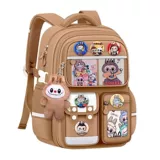 Книга из ткани, детский школьный рюкзак для школьников для мальчиков и девочек со сниженной нагрузкой, новая коллекция, 1-6 года, защита позвоночника