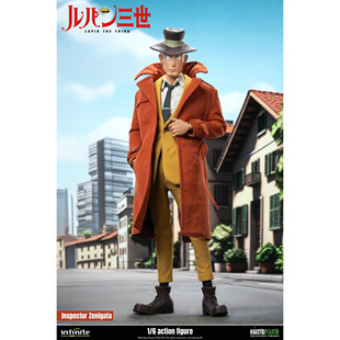 接单 Infinite 1/6 鲁邦三世意大利游戏 钱形幸一  可动人偶