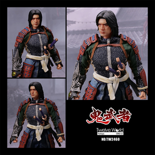 现货 TWTOYS 1/12 鬼武者 TW2460 6寸可动兵人偶 手办 模型