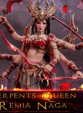 接单 六芒星 3STOYS 1/6 蛇姬女王蕾米娅 娜迦3S018 可动兵人人偶