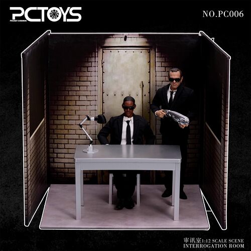 接单 PCTOYS 1/12 小丑蝙蝠对峙场景桌椅套装 适合6寸人偶 PC006