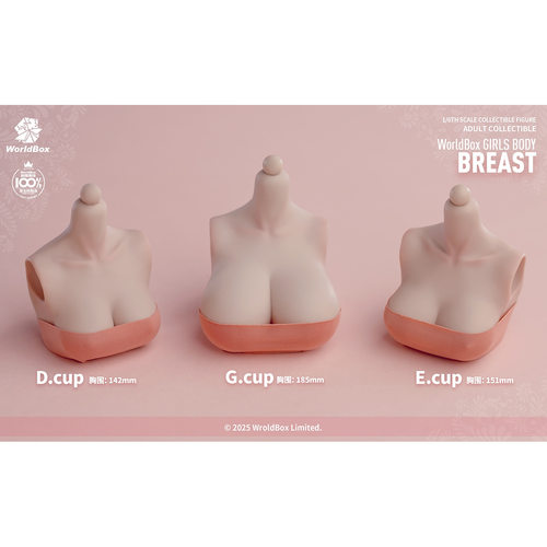 1/6女素体大胸替换件Gcup