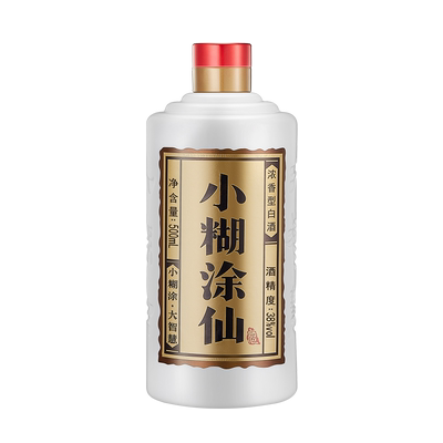 小糊涂仙38度普仙500ml浓香白酒