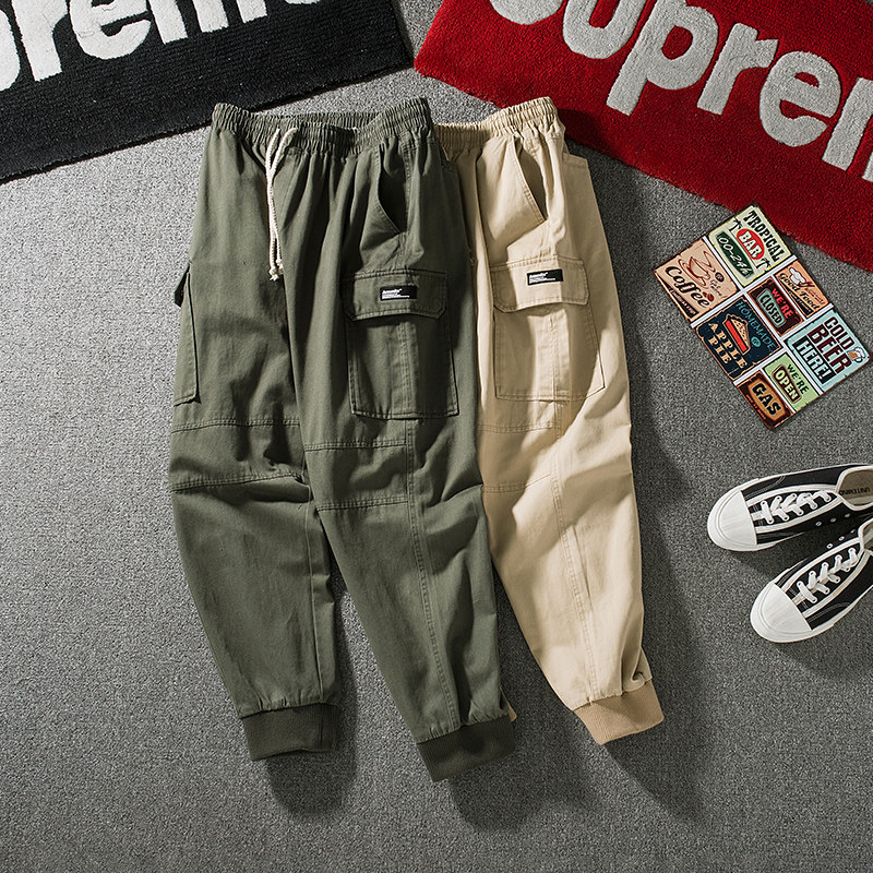 Spring new pattern solar system street Multiple pockets work clothes Pencil Pants men's wear Self cultivation Ankle banded pants Young menin the Men's clothing, Casual pants  category - from Buy2taobao.com to provide professional Taobao agent buy service