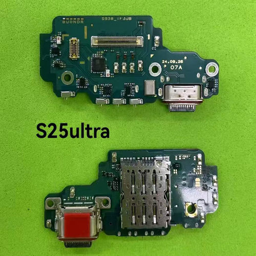 创恒易尾插适用于三星S25Ultra尾插小板S25+edge送话器充电S25 U